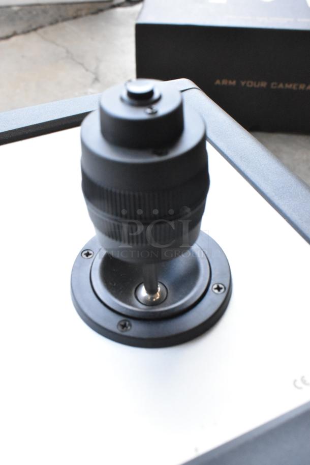 Ditogear TRI-B-210 Motion Control Slider, black, with a joystick and metal base, in excellent condition.