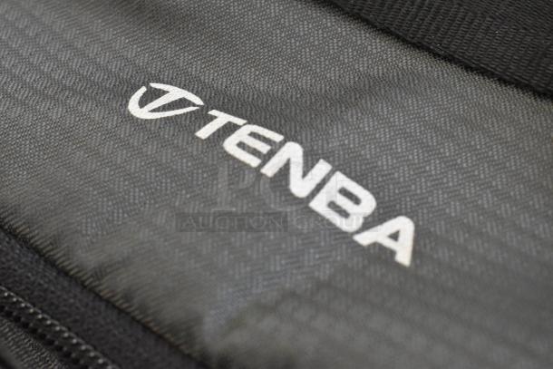Two Tenba soft bags, durable fabric, good condition, brand logo visible, ideal for equipment storage.