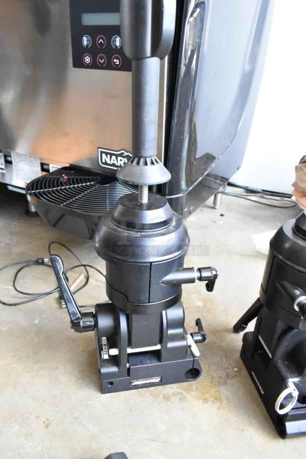 Kessler Crane Jib head in excellent condition, featuring sturdy black metal construction and adjustable knobs for precision control.
