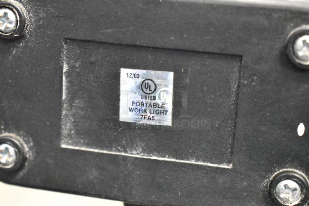 Metal Floor Style Double Portable Work Light - Image 6 of 6