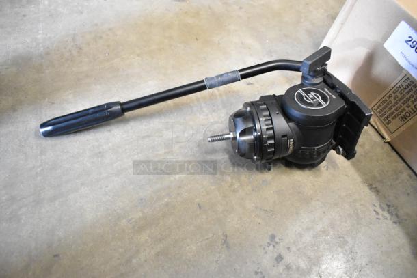 Sachtler FSB 6 MK II Fluid Head with Sideload Mechanism, black, lightly used condition, visible brand markings.