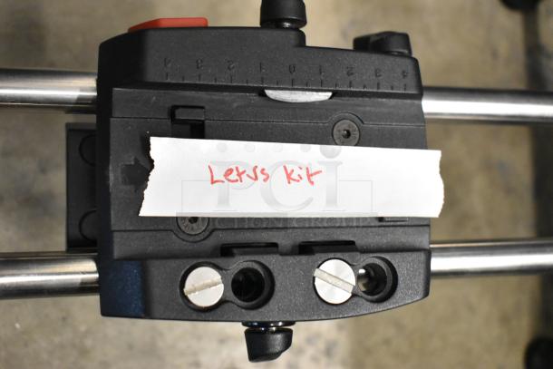 Shane Hurlbut Master Cinema Series Letus Kit with visible label. Black with dial adjustments, appears in good condition.