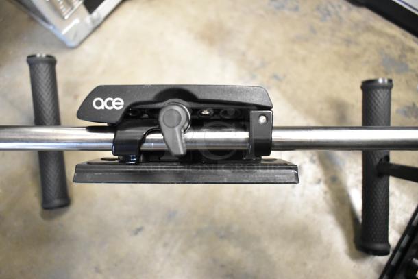 Shane Hurlbut Master Cinema Series Letus Kit with Ace grip handles and stabilizer. Features metal rods, excellent condition.
