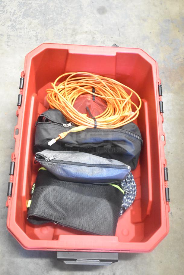 ALL ONE MONEY! Lot of Various Items Including Movi Monorail Slider in Poly Bin - Image 3 of 9
