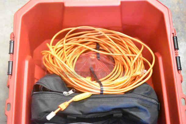 ALL ONE MONEY! Lot of Various Items Including Movi Monorail Slider in Poly Bin - Image 4 of 9
