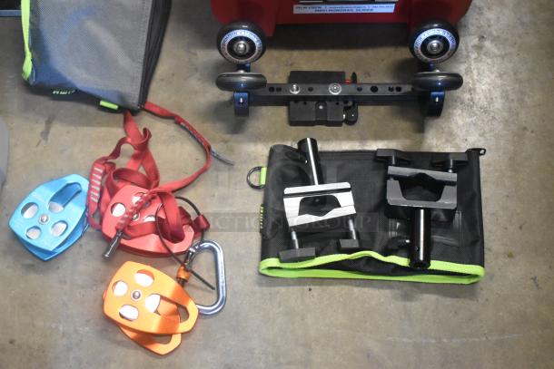 ALL ONE MONEY! Lot of Various Items Including Movi Monorail Slider in Poly Bin - Image 5 of 9