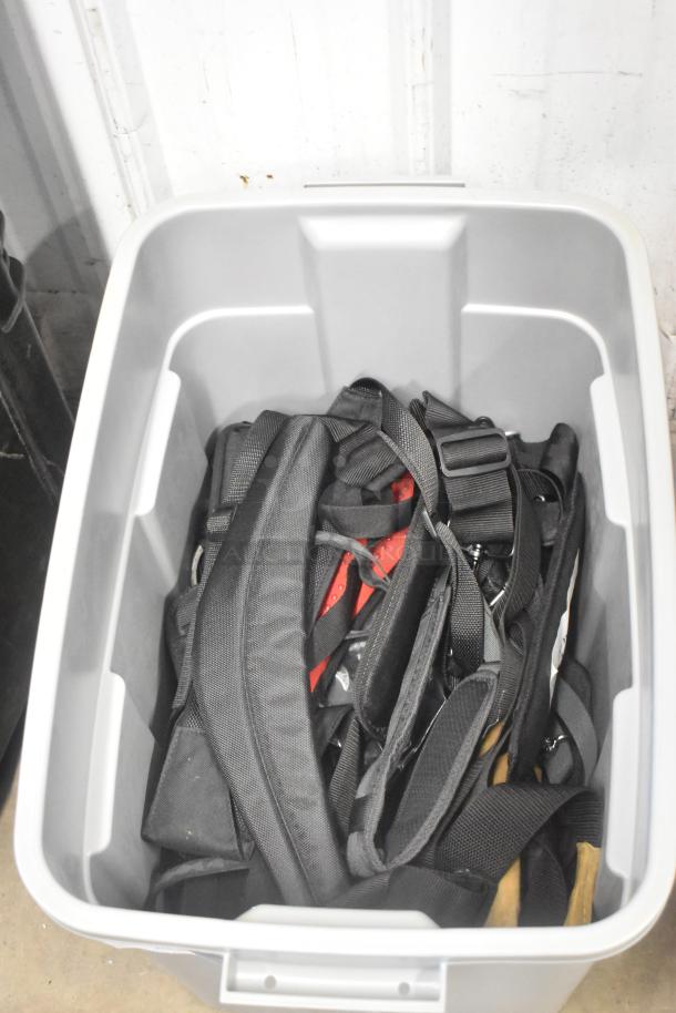 ALL ONE MONEY! Lot of Various Items Including Shoulder Straps in Poly Bin - Image 3 of 8