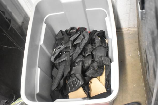 ALL ONE MONEY! Lot of Various Items Including Shoulder Straps in Poly Bin - Image 8 of 8