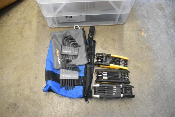 Poly Bin w/ Contents Including Allen Wrenches, - Image 5 of 6