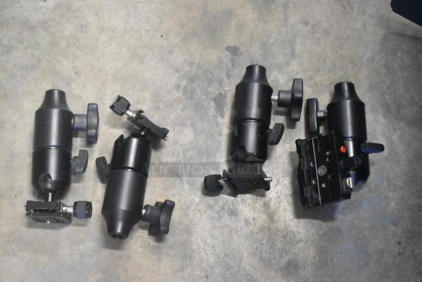 ALL ONE MONEY! Lot of Equipment Mounts for C Stands in Poly Bin. - Image 4 of 6