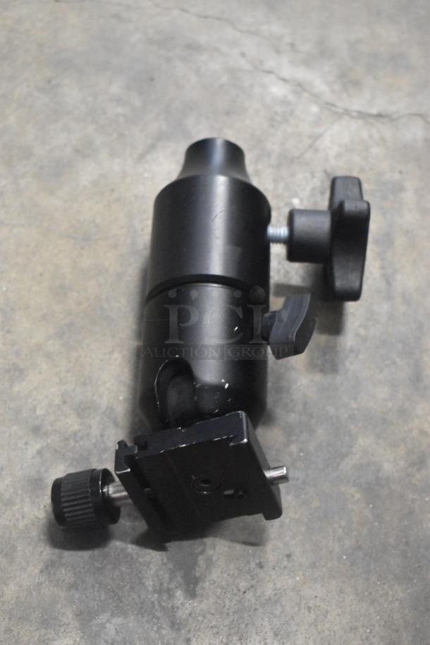 ALL ONE MONEY! Lot of Equipment Mounts for C Stands in Poly Bin. - Image 5 of 6