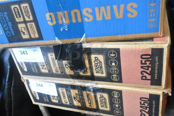 IN ORIGINAL BOX! Samsung P2450 Monitor. - Image 1 of 2