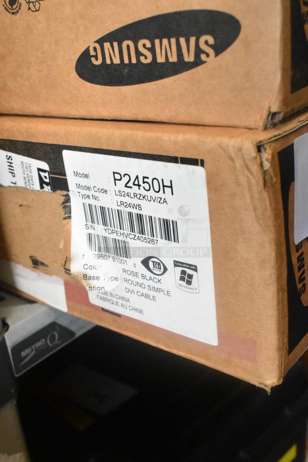 IN ORIGINAL BOX! Samsung P2450 Monitor. - Image 2 of 2