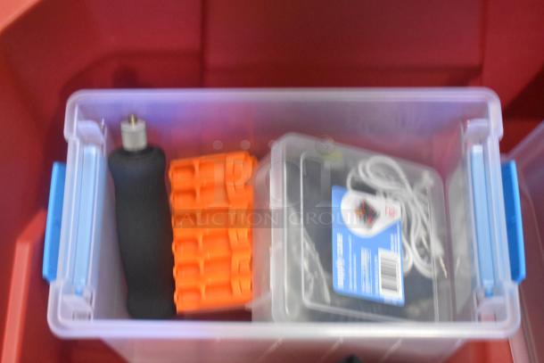 ALL ONE MONEY! Lot of Various Items In Husky Poly Bin. - Image 4 of 7