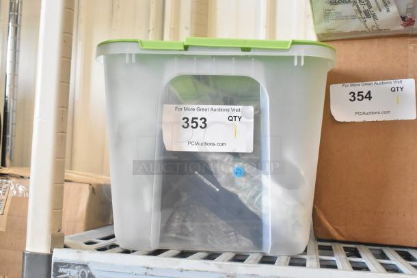 ALL ONE MONEY! Lot of Various Items Including Camera Car Mount Kit in Poly Bin - Image 2 of 7
