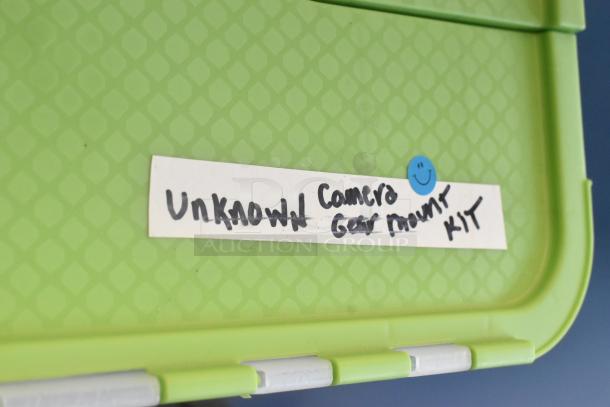 ALL ONE MONEY! Lot of Various Items Including Camera Car Mount Kit in Poly Bin - Image 3 of 7