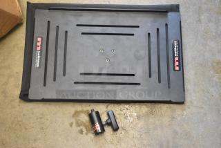 Matthews Studio Equipment Tether Tools with branded logos, includes platform and attachment, in used condition.