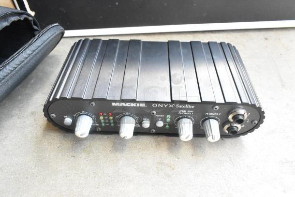IN ORIGINAL BOX! Mackie Onyx Satellite Professional Firewire Recording System - Image 1 of 7