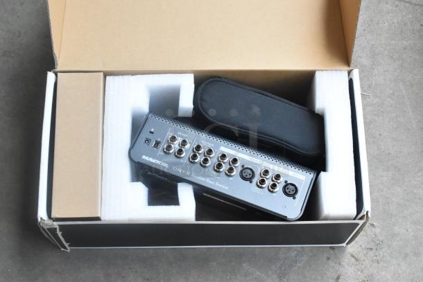 IN ORIGINAL BOX! Mackie Onyx Satellite Professional Firewire Recording System - Image 3 of 7