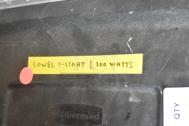 ALL ONE MONEY! Lot of Various Items Including Lowel I Light in Poly Bin - Image 3 of 9