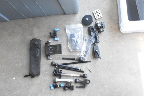 ALL ONE MONEY! Lot of Mounting Hardware in Poly Bin - Image 4 of 14