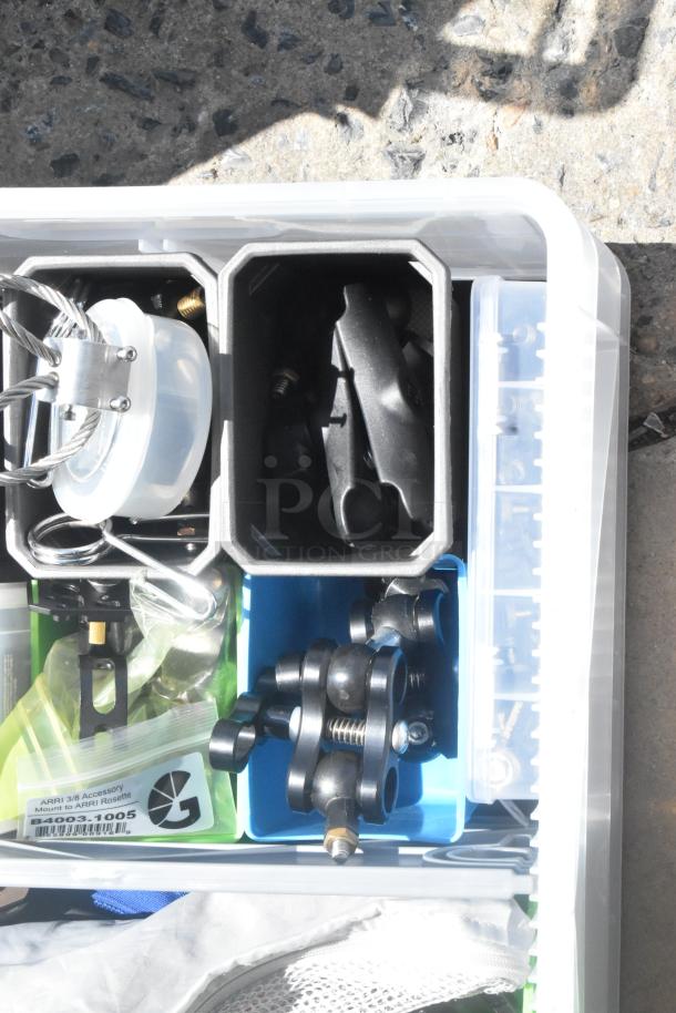 ALL ONE MONEY! Lot of Mounting Hardware in Poly Bin - Image 13 of 14