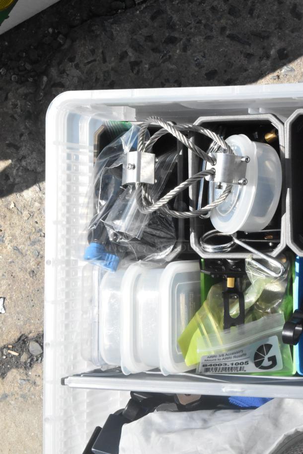 ALL ONE MONEY! Lot of Mounting Hardware in Poly Bin - Image 14 of 14
