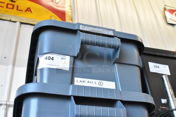 ALL ONE MONEY! Lot of Various Items Including DigiPro Units and Harbortronics Battery Charger in Poly Bin - Image 2 of 12
