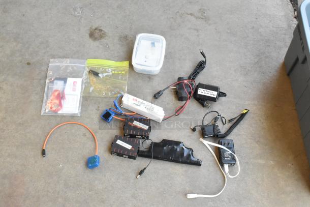 ALL ONE MONEY! Lot of Various Items Including DigiPro Units and Harbortronics Battery Charger in Poly Bin - Image 4 of 12
