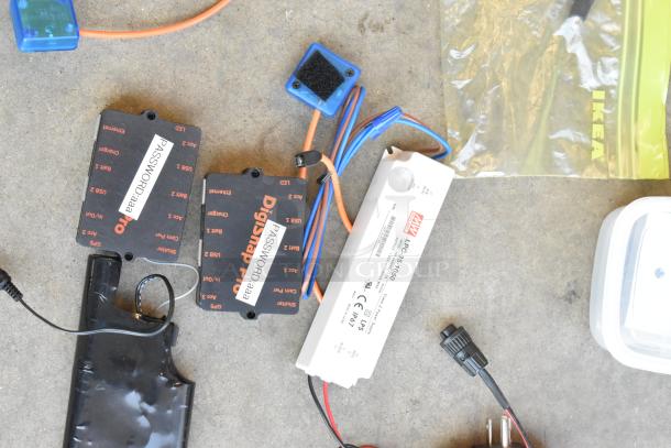 ALL ONE MONEY! Lot of Various Items Including DigiPro Units and Harbortronics Battery Charger in Poly Bin - Image 7 of 12