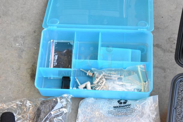 ALL ONE MONEY! Lot of Various Items Including Audio Accessories, MicroRemote, LAV Mic Wired, Professional Accessory Kit in Poly Bin - Image 9 of 15
