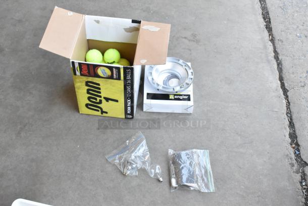 ALL ONE MONEY! Lot of Various Items Including Slit Tennis Balls for Table/Chair Legs, 7464-BoWV2 Speed Ring in Poly Bin - Image 3 of 8