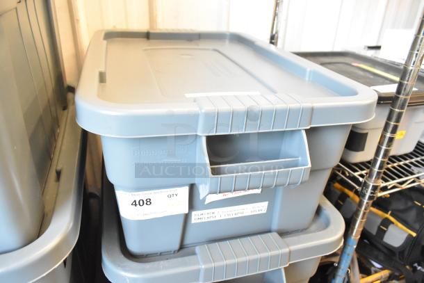 ALL ONE MONEY! Lot of Various Items Including Host HQST-20D-SS Board, Blanket in Poly Bin - Image 2 of 13
