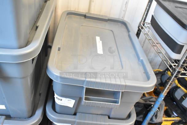 ALL ONE MONEY! Lot of Various Items Including Metal Pieces in Poly Bin - Image 2 of 9