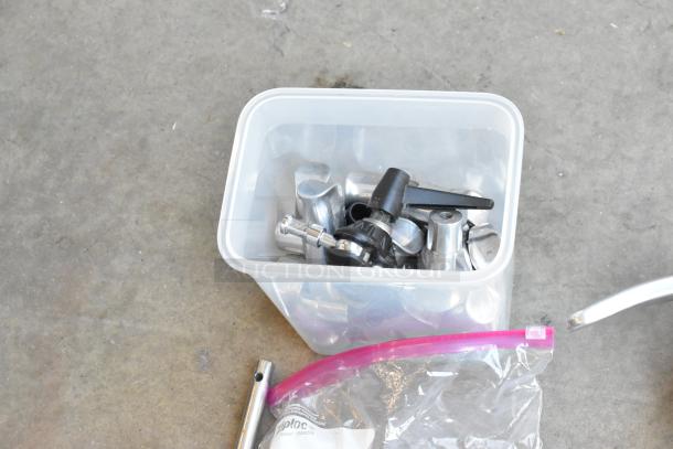 ALL ONE MONEY! Lot of Various Items Including Metal Pieces in Poly Bin - Image 9 of 9