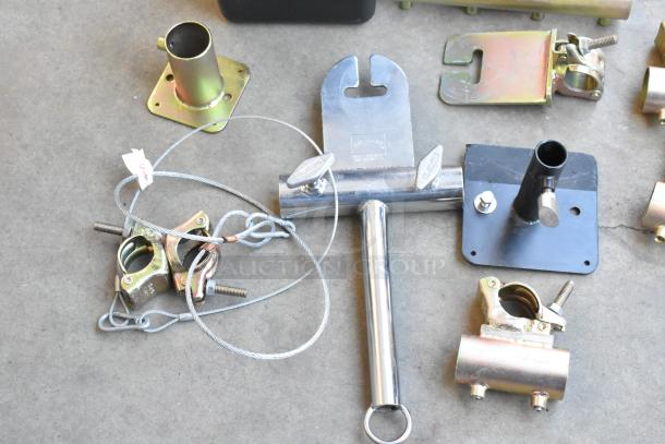 ALL ONE MONEY! Lot of Various Items Including Speed Rail Clamps in Poly Bin - Image 5 of 7