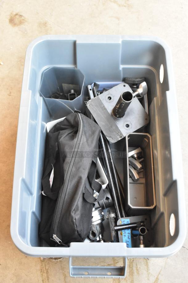 ALL ONE MONEY! Lot of Various Items Including Grip Gear in Poly Bin - Image 1 of 10