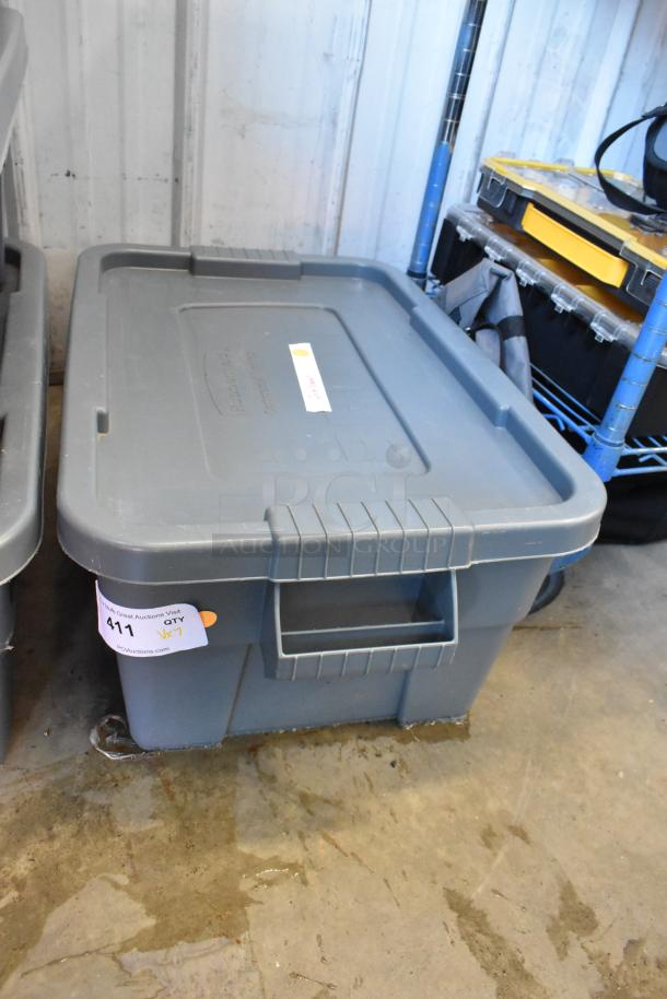 ALL ONE MONEY! Lot of Various Items Including Grip Gear in Poly Bin - Image 2 of 10