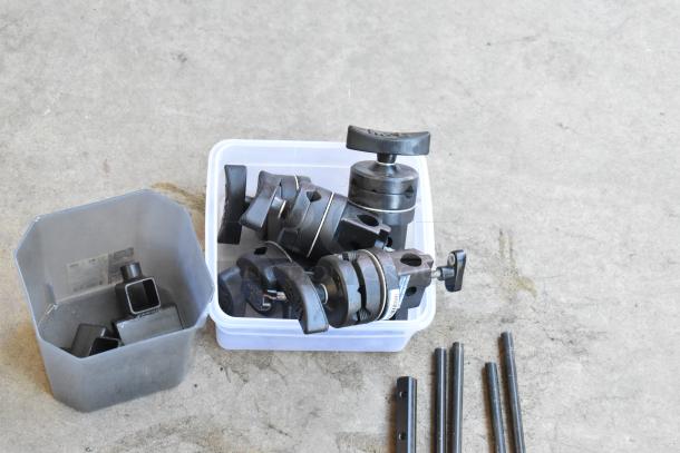 ALL ONE MONEY! Lot of Various Items Including Grip Gear in Poly Bin - Image 8 of 10