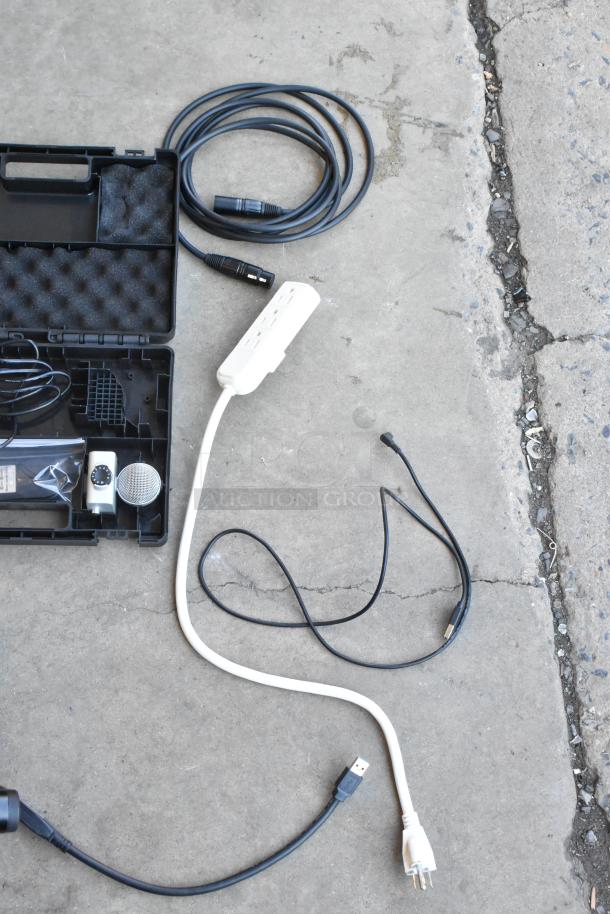 ALL ONE MONEY! Lot of Various Items Including Audio Accessories, Knobs in Poly Bin - Image 6 of 9