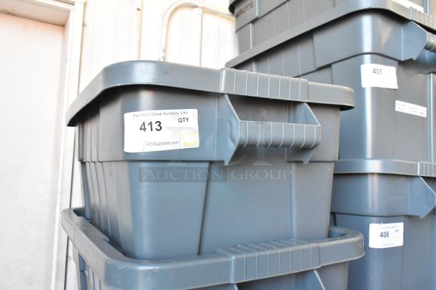 ALL ONE MONEY! Lot of Various Items Including Clamps and Grip Gear in Poly Bin - Image 2 of 8