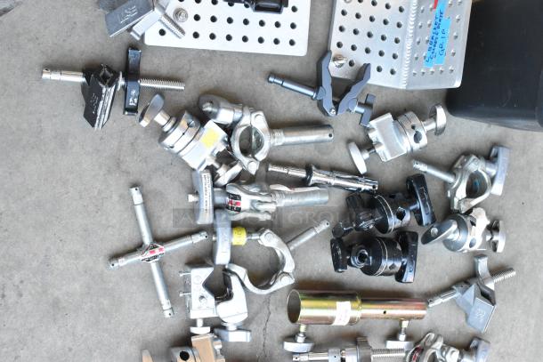 ALL ONE MONEY! Lot of Various Items Including Clamps and Grip Gear in Poly Bin - Image 5 of 8