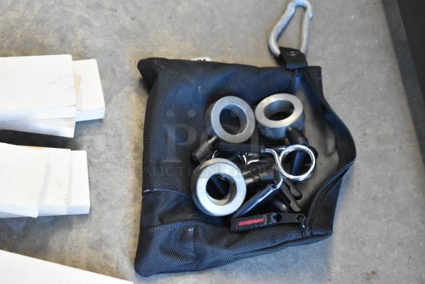 ALL ONE MONEY! Lot of Various Items Including Weight Plates in Poly Bin - Image 8 of 8