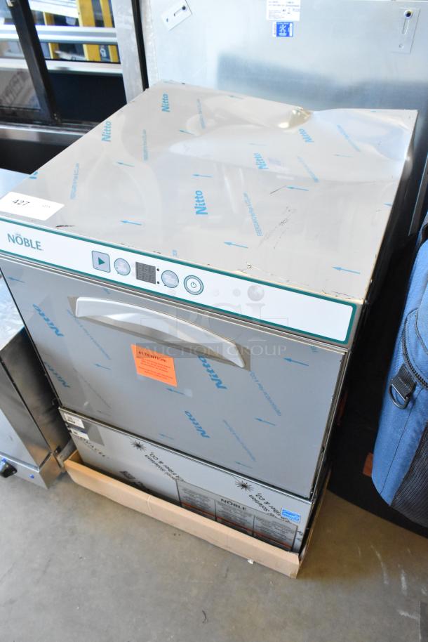 BRAND NEW SCRATCH AND DENT! 2025 Noble 495HTUC24 Select High-Temperature Undercounter Dishwasher with Booster Heater- 208/240 Volts, 1 Phase. - Image 2 of 9