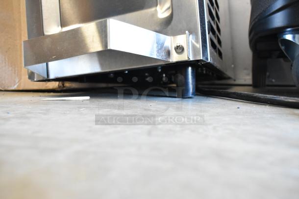 BRAND NEW SCRATCH AND DENT! 2024 Spaceman 6210-C Stainless Steel Countertop Soft Serve Ice Cream Machine with 1 Hopper. 110 Volts, 1 Phase. - Image 4 of 14