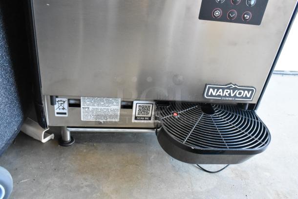 BRAND NEW SCRATCH AND DENT! Narvon NSSM2 Stainless Steel Commercial Countertop Double Slushie Machine. 115 Volts, 1 Phase. - Image 3 of 12