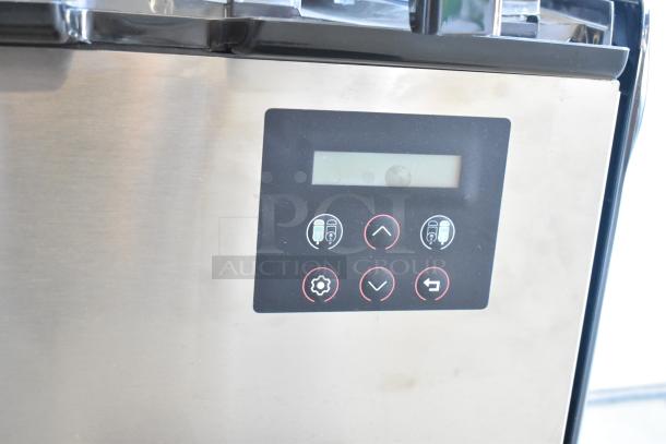 BRAND NEW SCRATCH AND DENT! Narvon NSSM2 Stainless Steel Commercial Countertop Double Slushie Machine. 115 Volts, 1 Phase. - Image 5 of 12