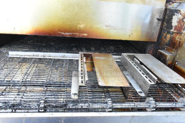 2 Middleby Marshall PS640S Stainless Steel Commercial Natural Gas Powered Conveyor Pizza Oven on Commercial Casters. 2 Times Your Bid! - Image 6 of 18