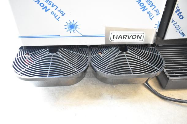 BRAND NEW SCRATCH AND DENT! Narvon 378SM2 SM2 Double 3 Gallon Pourover Granita / Slushy / Frozen Beverage Machine - 115 Volts, 1 Phase. - Image 4 of 9