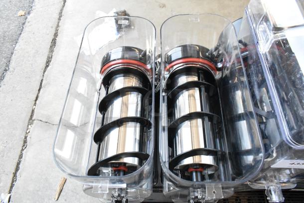 BRAND NEW SCRATCH AND DENT! Narvon 378SM2 SM2 Double 3 Gallon Pourover Granita / Slushy / Frozen Beverage Machine - 115 Volts, 1 Phase. - Image 7 of 9